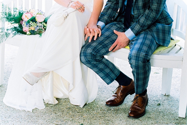 Rustic Intimate Wedding with a First Look