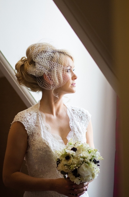 A Maggie Sottero Lace Gown for a Romantic Wedding in York