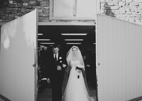 {Real Wedding} Michelle & Zach: Rustic Wedding at Home