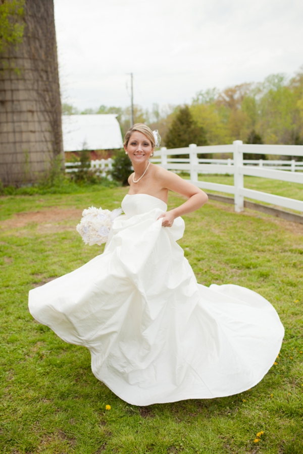 Rustic Spring Blue & Green Wedding from Lauryn Galloway Photography