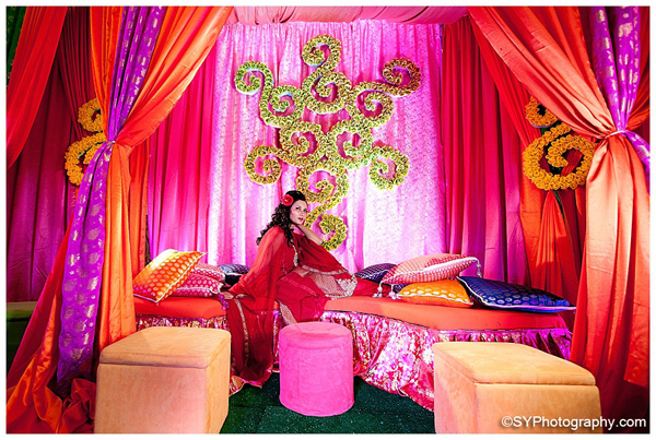 Summer Indian Wedding Inspiration by Design House Decor