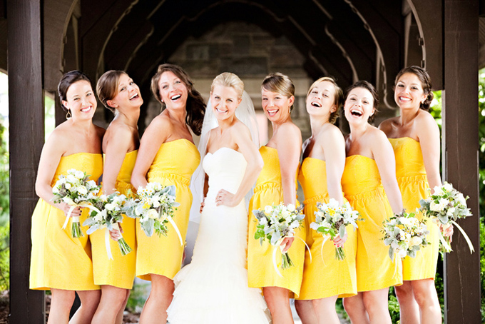 Real Wedding | A Classic Southern Yellow Wedding