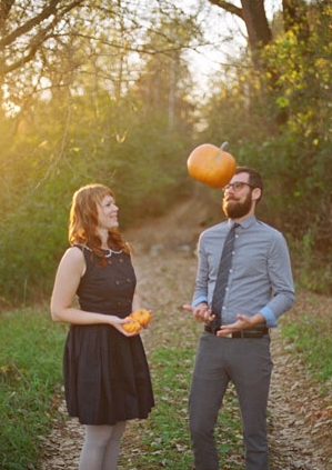 Well-Groomed Engagement: Pumpkin Head