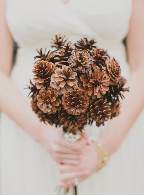 Inspired by this Southern California Pine Cone Wedding