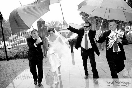 Rain ... On Your Wedding Day
