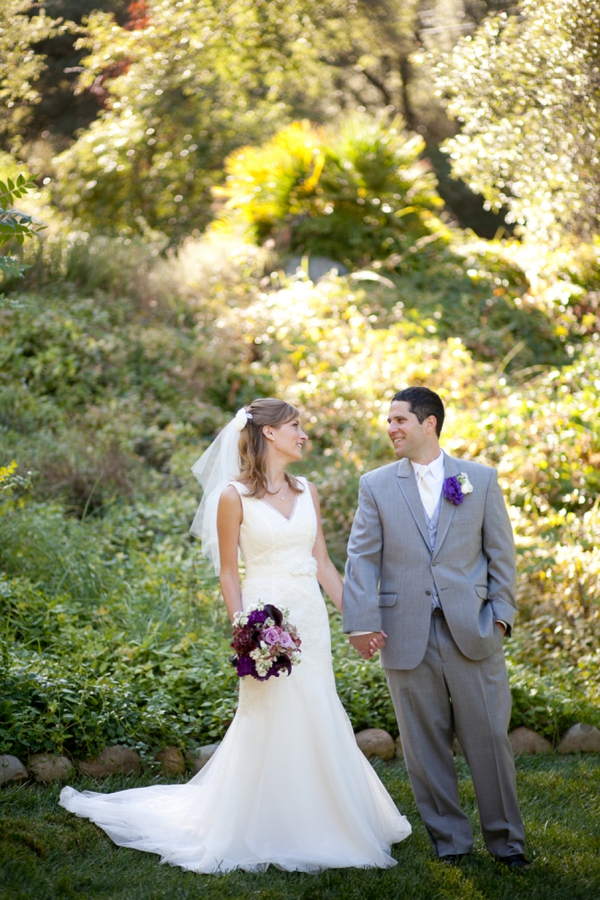 Blue, White and Purple Wedding from Kim J Martin Photography