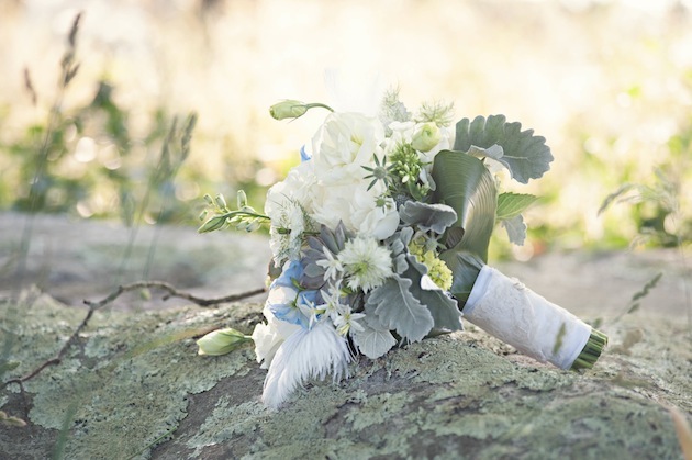 Romantic, Rustic Sage, Grey & Lilac Wedding On Elihu Island