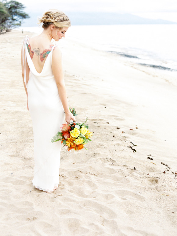 Beach wedding inspiration ~ Wendy Laurel
