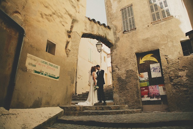 Chic Neutral and & Gold Destination Wedding in The South Of France