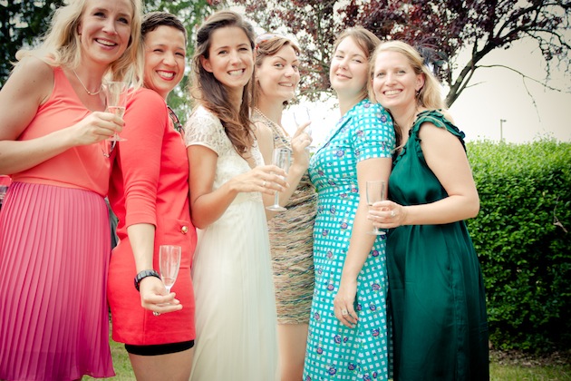 A Colourful, Boho Wedding in France: Hearts, Ducks & Daisies