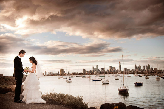 Cecilie and John's Classic Melbourne Wedding