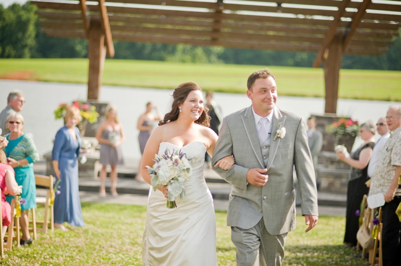 Lavender & Rustic North Carolina Wedding