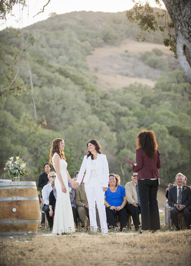 Amy + Melissa: A Rustic Autumn Wedding in California