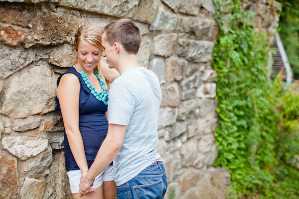 Small Town Engagement | Annamarie Akins Photography