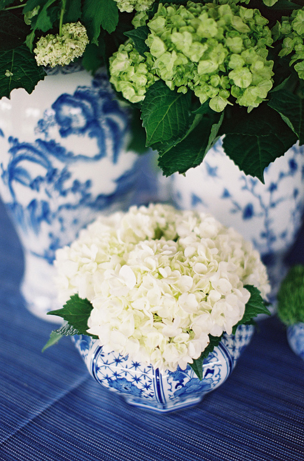 Classic Blue and White Wedding by Ashley Seawell