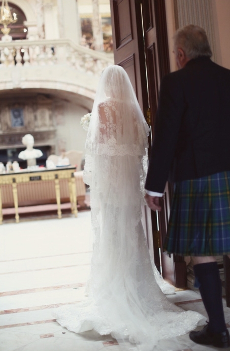Manuel Mota Lace Elegance For A Glamorous Spring Time Wedding in Scotland