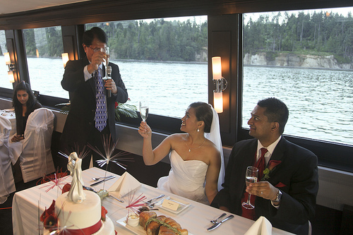 Ricky and Anne's Yacht Wedding