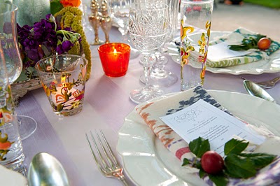 A Chic Provence Tablesetting