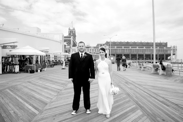 Real Wedding Alison & Brian: Vintage Boardwalk Wedding on the Jersey Shore