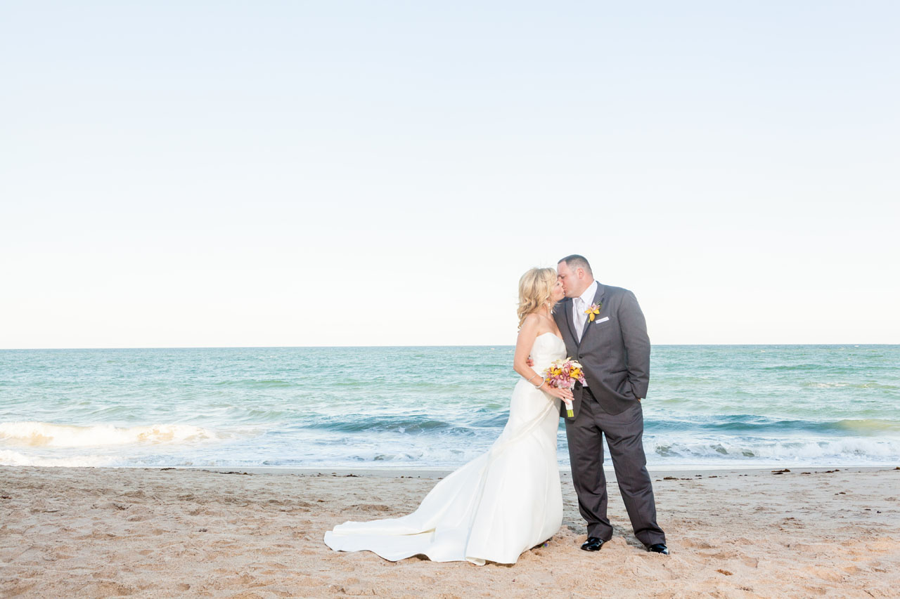 Real Wedding: Seaside Elegance