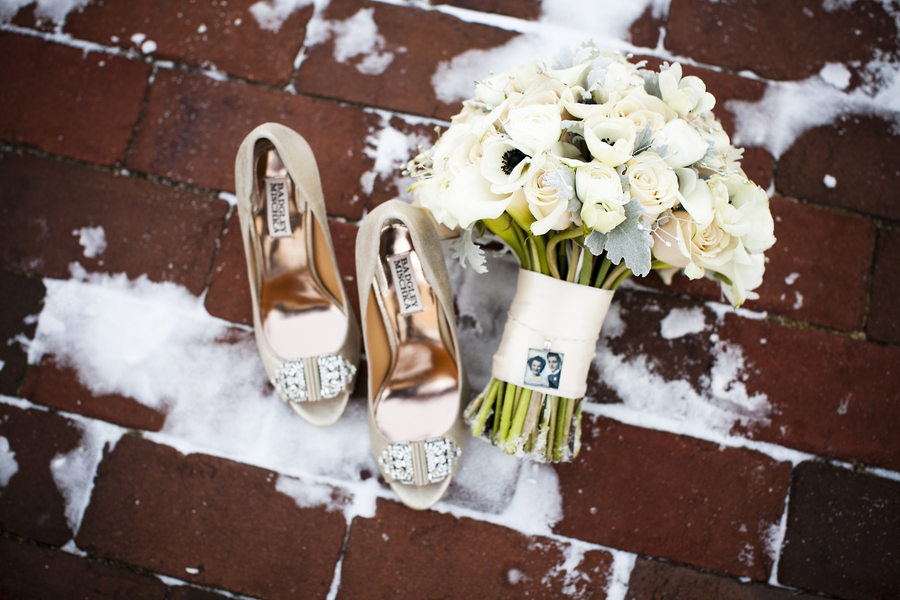 A White Winter Wonderland Wedding by Carley K. Photography