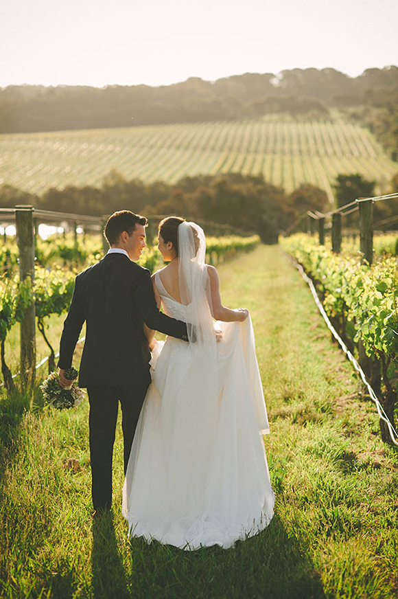 Mornington Peninsula Vineyard Wedding by Aparat Photography