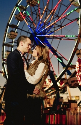 Carnival Engagement Session from Archetype Studio Inc.