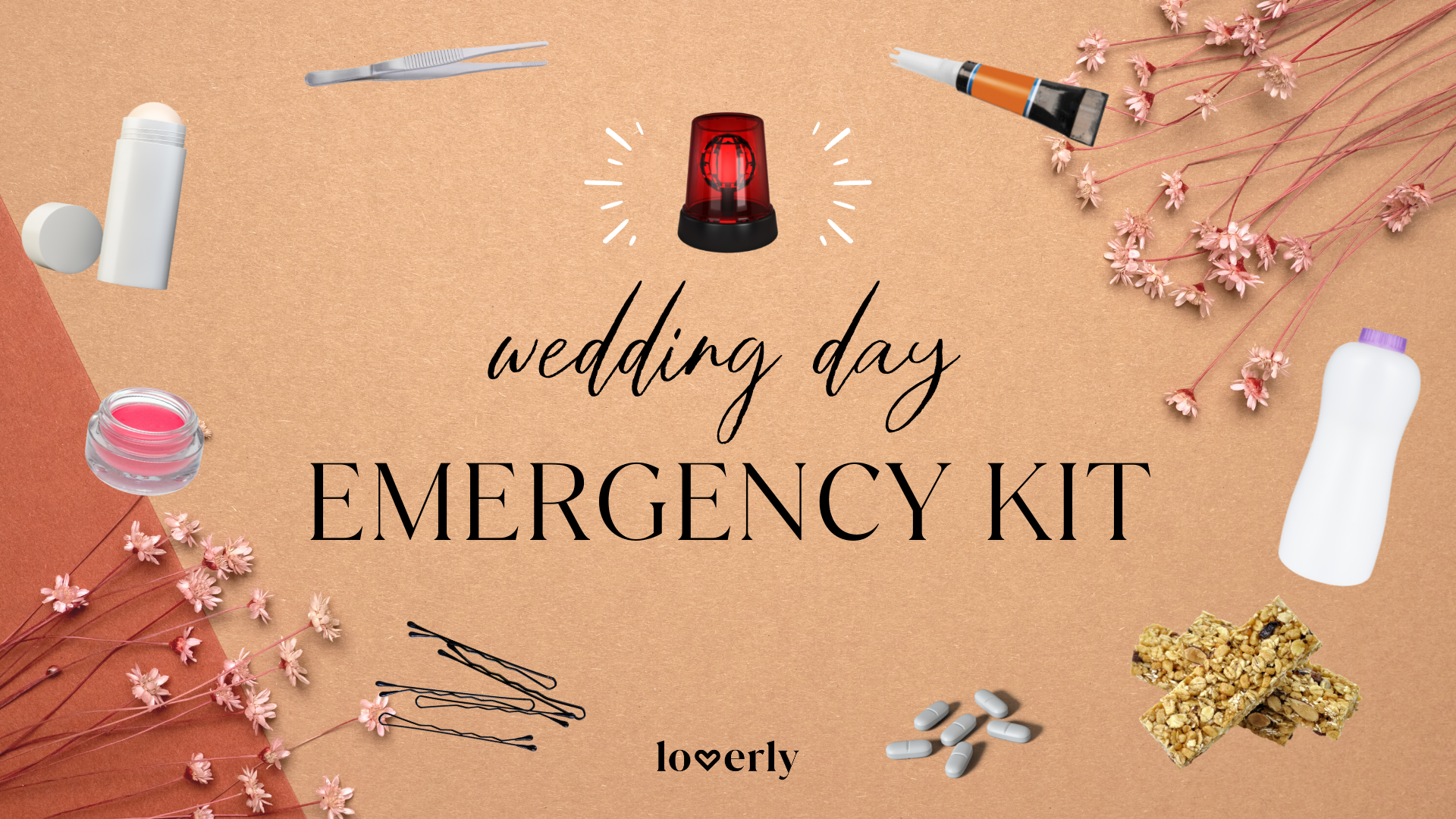 wedding day emergency kit checklist