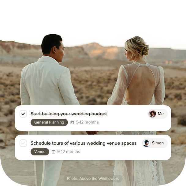 Personalized Wedding Planning Checklist