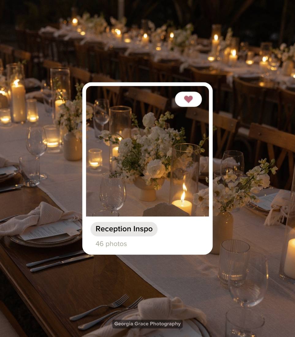 Create Your Wedding Inspo Board Now