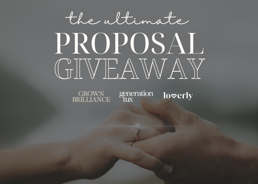 online contests, sweepstakes and giveaways - The Ultimate Proposal Giveaway | Loverly