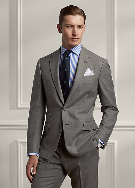 Kent Wool Flannel Suit Image 1