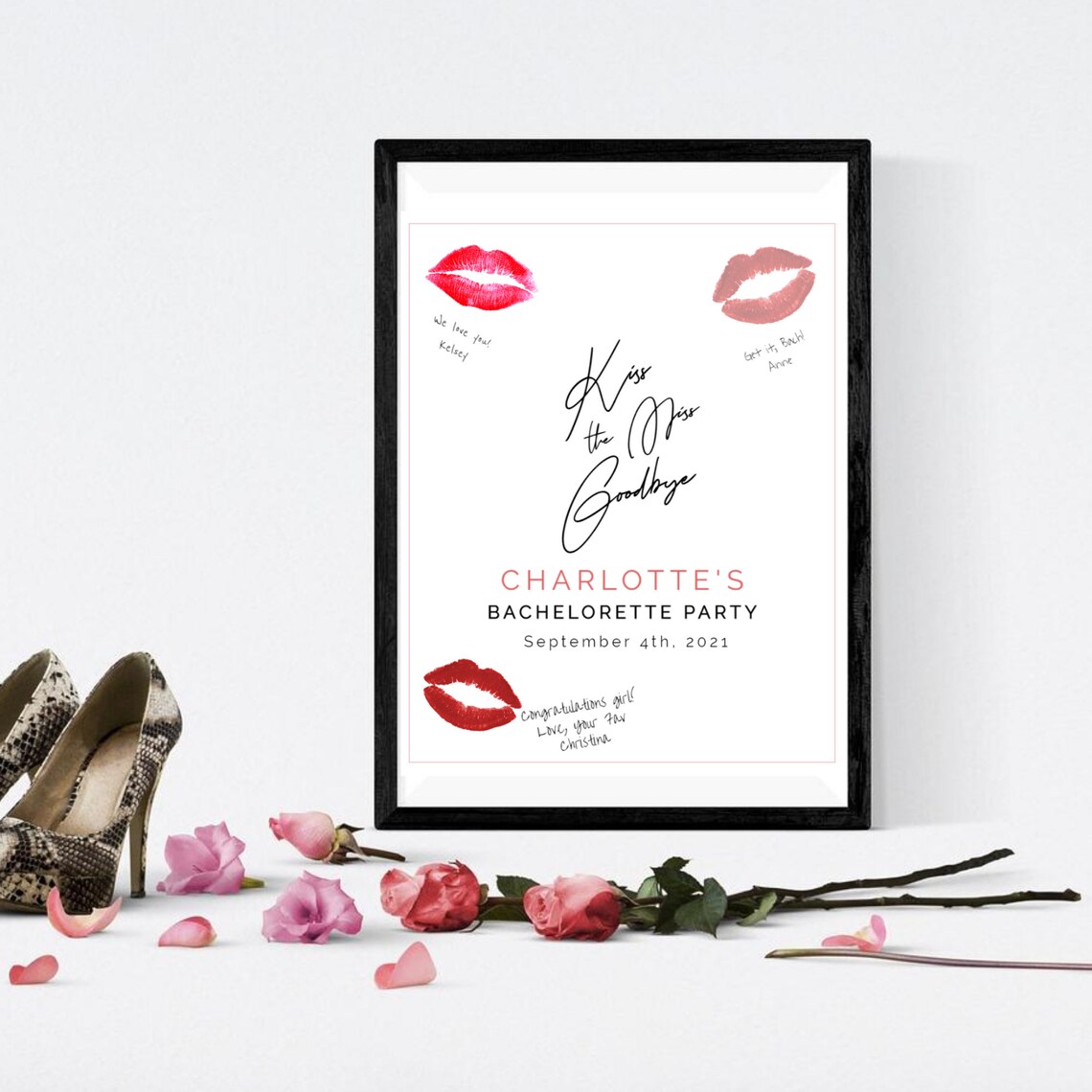Kiss the Miss Goodbye Keepsake Image 1