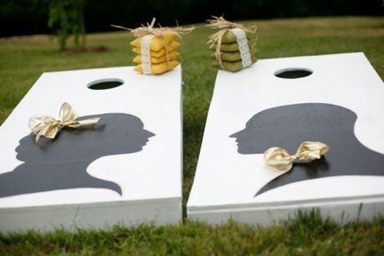 It's in the Details Silhouettes in Wedding Decor for Modern AND Vintage Weddings