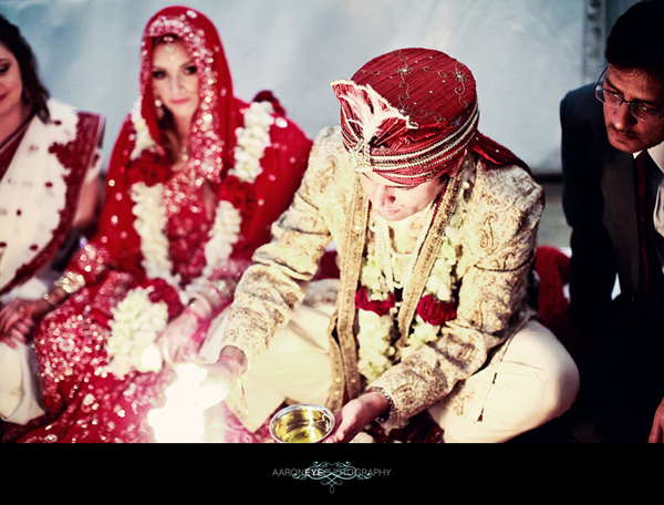 Palm Springs Indian Wedding by Aaron Eye Photography