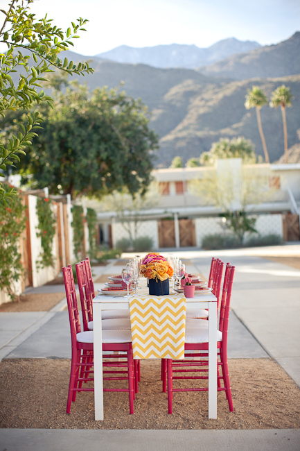 a graphic summer shoot at the ace hotel in palm springs