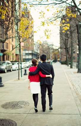 Inspired by a Classy Fall Brooklyn Engagement Session