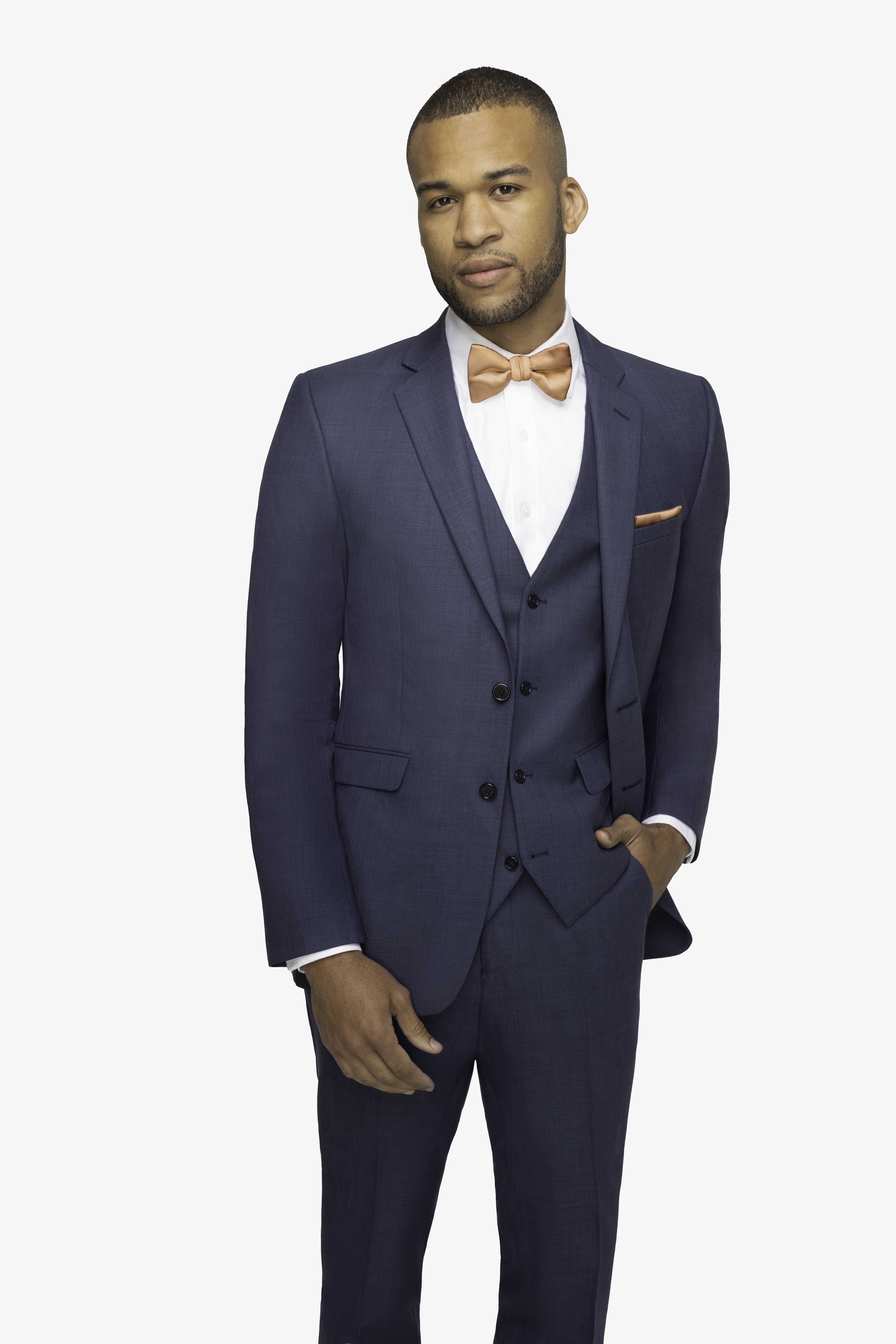 Allure Dark Blue Suit Image 1