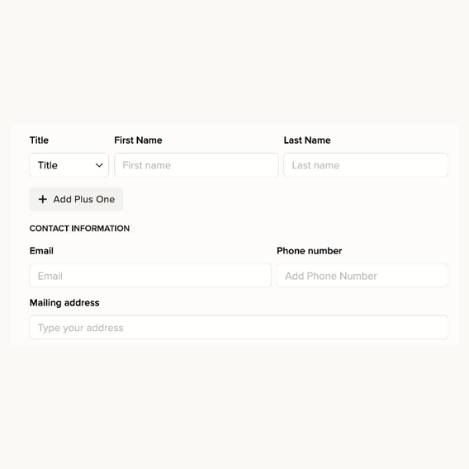 Address Collection