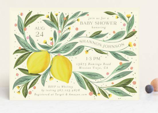 &nbsp; Main Squeeze&nbsp;Invitation by Minted
