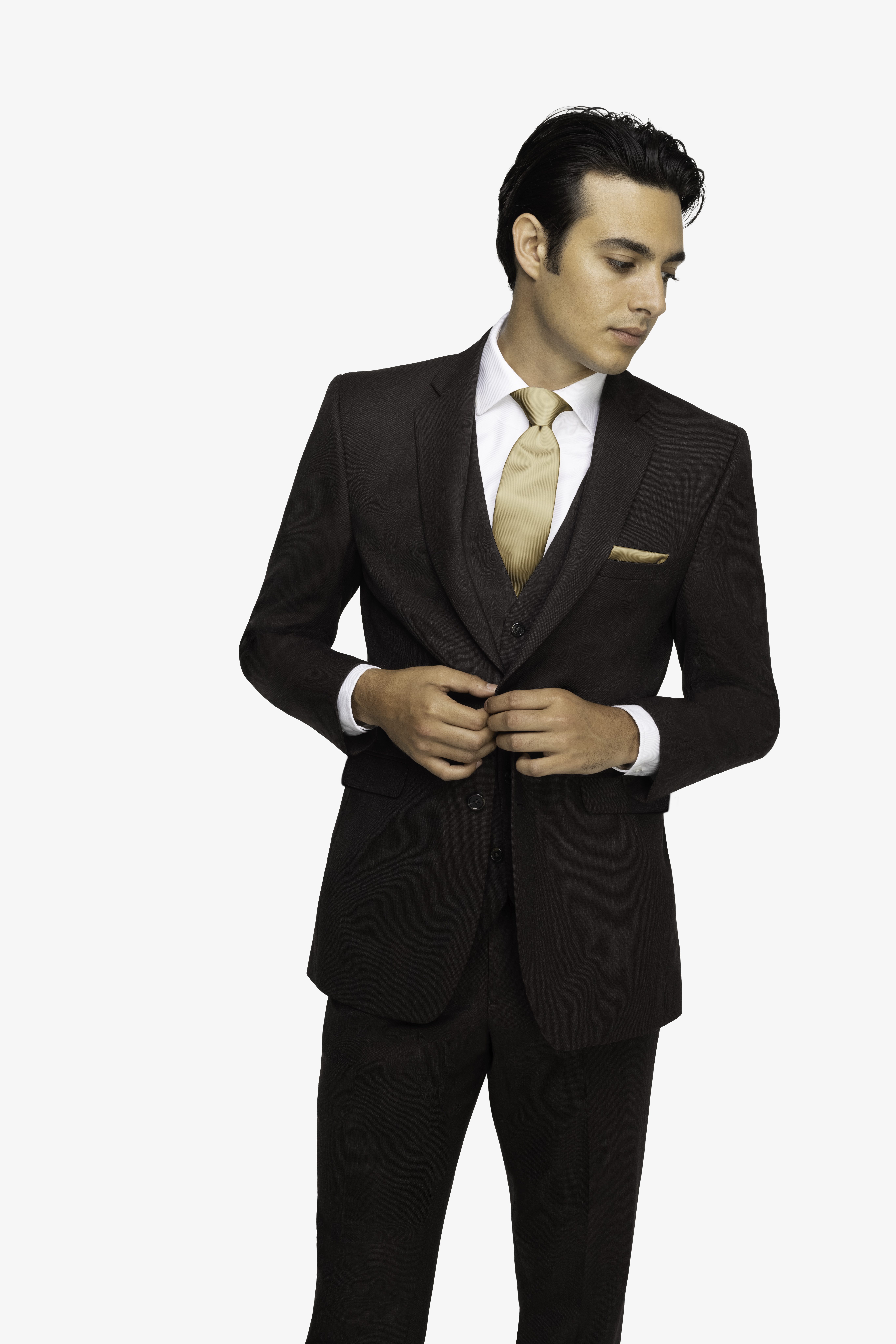Allure Dark Brown Suit Image 1