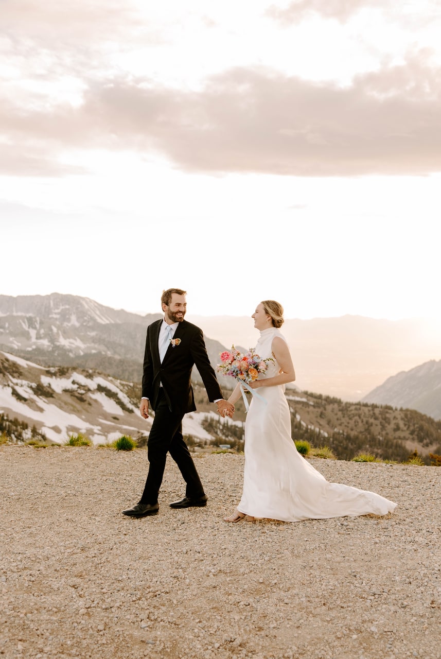 A Whimsical Summer Affair Above the Wasatch Skyline